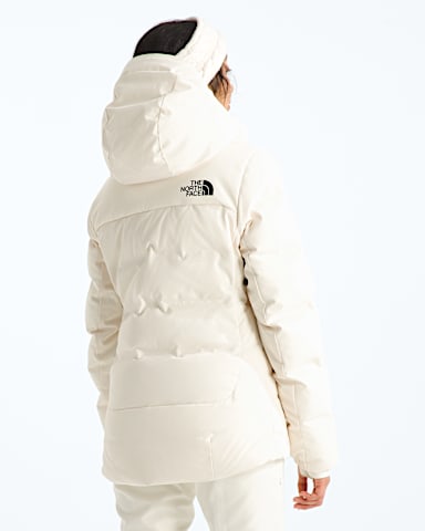 Womens Cirque Down Jacket TNF White DuneRecycled Down BACK