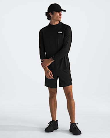 Mens Sunriser Hoodie TNF TNF Black HERO2