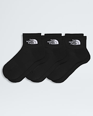 Chaussettes Cush 14 multisports  paquet de 3 TNF Noir TNF HERO
