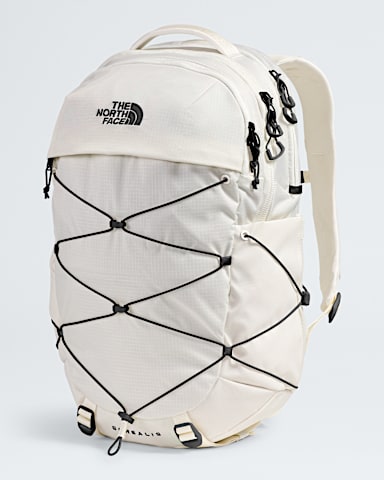 Sac  dos Borealis pour femme TNF Dune BlancheNoir TNF FRONT34