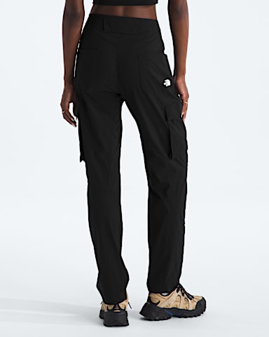 Womens Exploration Cargo Pant TNF TNF Black BACK