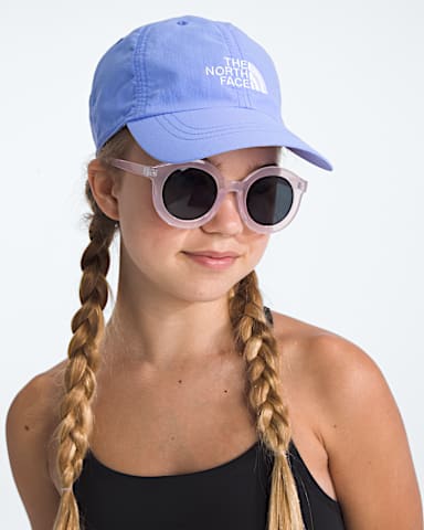Kids Horizon Hat TNF Periwinkle Glow MODELBACK