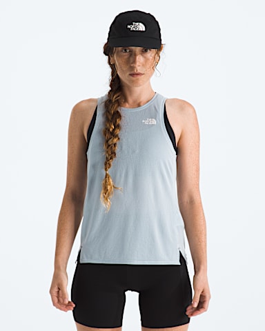 Womens Summit Series High Trail Tank TNF Frost Grey Main