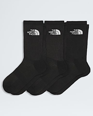 Multisport Cush Crew Socks3P TNF BlackAssorted HERO