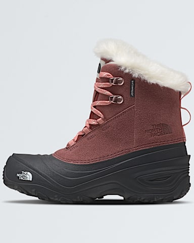 Youth Shellista V Lace Waterproof Boots TNF Canyon DustTerracotta HERO