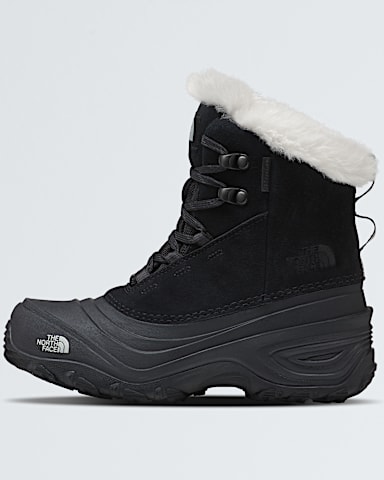 Bottes impermables Shellista V Lace pour jeunes TNF Noir TNFNoir TNF HERO