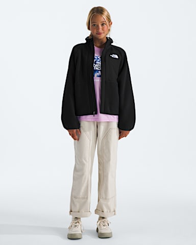 Girls Yumiori FullZip Jacket TNF TNF Black HERO2