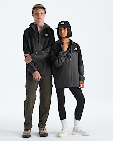 Manteau compressible de randonne pour garons et filles TNF Noir TNFGris Asphalte HERO