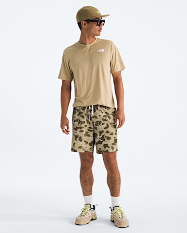 Mens Action Shorts 20Print TNF Cedar Heritage Print HERO2