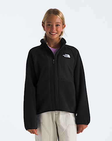 Girls Yumiori FullZip Jacket TNF TNF Black Main