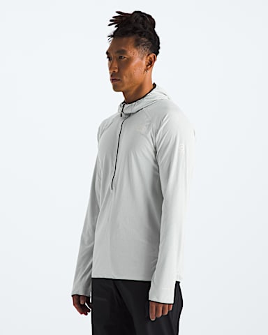 Mens Summit Series Direct Sun Hoodie TNF Pearl Stone MODEL34