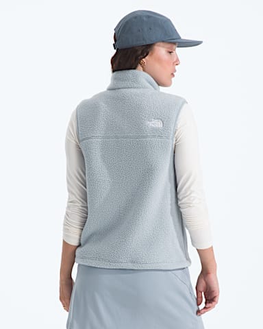 Womens Yumiori Vest TNF Frost Grey BACK
