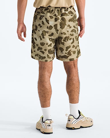 Mens Action Shorts 20Print TNF Cedar Heritage Print BACK