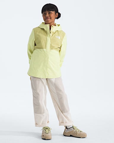 Veste de pluie Antora pour fille TNF Brume CitronPoire HERO2