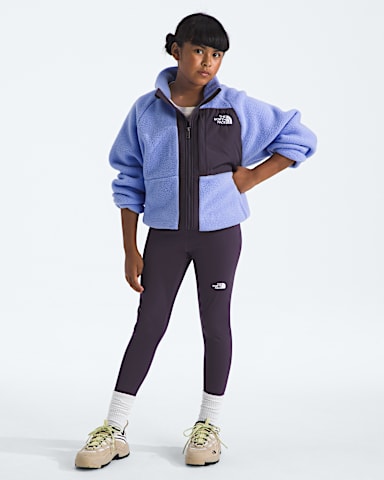 Veste fermeture clair intgrale Yumiori pour filles TNF Lueur PervencheCrepuscule Sans Fin HERO2