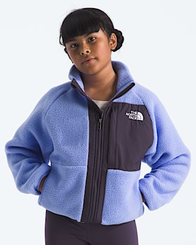 Veste fermeture clair intgrale Yumiori pour filles TNF Lueur PervencheCrepuscule Sans Fin HERO