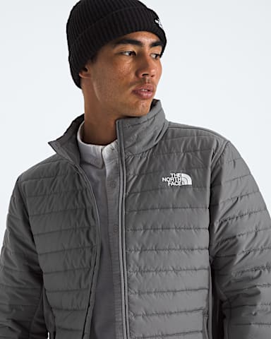 Mens Canyonlands Hybrid Jacket TNF Smoked Pearl HERO3