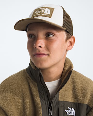 Kids Mudder Trucker Hat TNF Cedar MODELBACK
