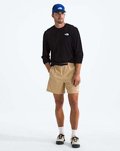 Mens Class V Pathfinder Belted Short7 TNF Khaki Stone HERO2