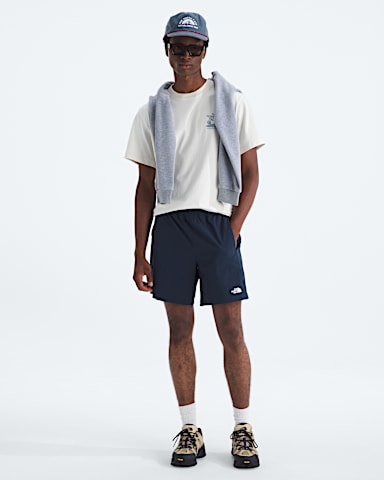 Mens Class V Pathfinder Belted Shorts7 TNF Summit Navy HERO2