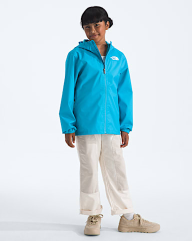 Veste impermable Zipline pour garons et filles TNF Bleu Meridien HERO3