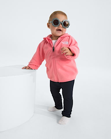 Baby Glacier FullZip Hoodie TNF Coral Crush Main
