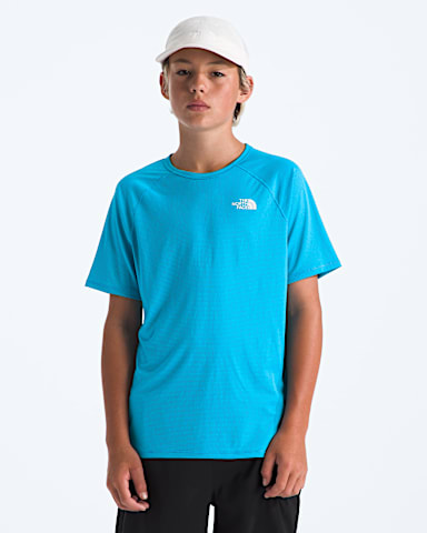Boys  Girls Sunriser ShortSleeve Tee TNF Meridian Blue HERO2