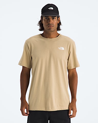 Tshirt manches courtes Evolution avec logo carr NSE pour hommes TNF Kaki Pierre BACK