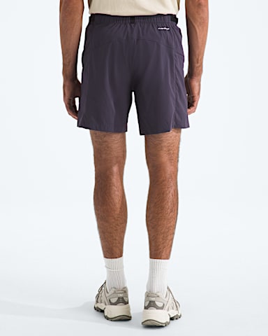 Mens Class V Pathfinder Belted Shorts7 TNF Endless Dusk BACK