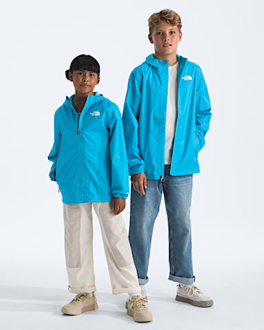 Veste impermable Zipline pour garons et filles TNF Bleu Meridien HERO