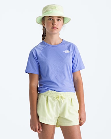 Boys  Girls Sunriser ShortSleeve Tee TNF Periwinkle Glow HERO3