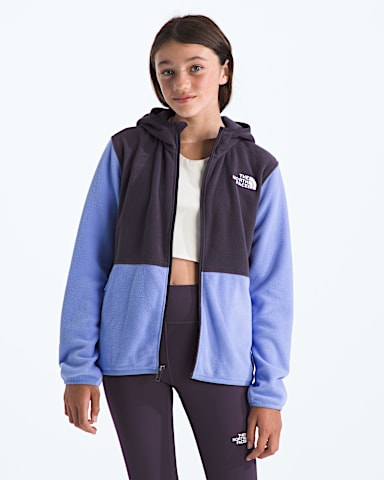 Chandail  capuchon  glissire pleine longueur Glacier pour garons et filles TNF Lueur PervencheCrepuscule Sans Fin HERO2
