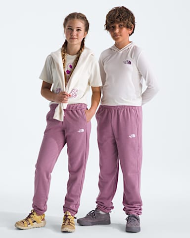 Boys Girls Evolution Simple Dome Pants TNF Hushed Lavender Main