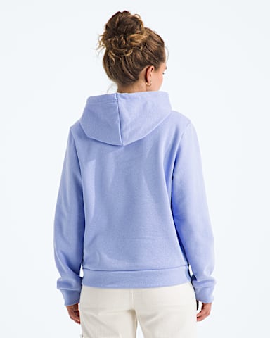 Womens Evolution Simple Dome Regular Hoodie TNF Periwinkle Glow BACK