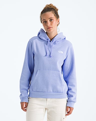Womens Evolution Simple Dome Regular Hoodie TNF Periwinkle Glow Main