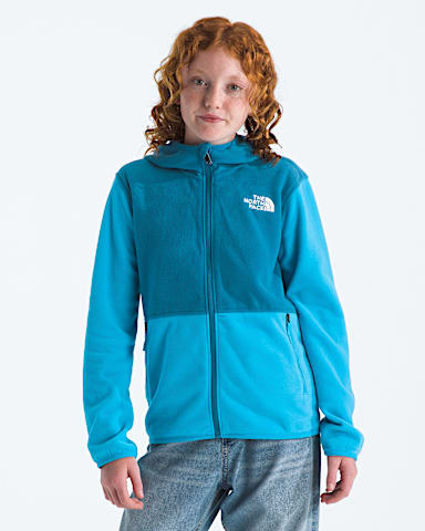 Boys  Girls Glacier FullZip Hoodie TNF Meridian BlueDusk Blue HERO2
