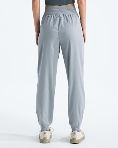 Womens Aphrodite Arise Joggers TNF Frost Grey BACK