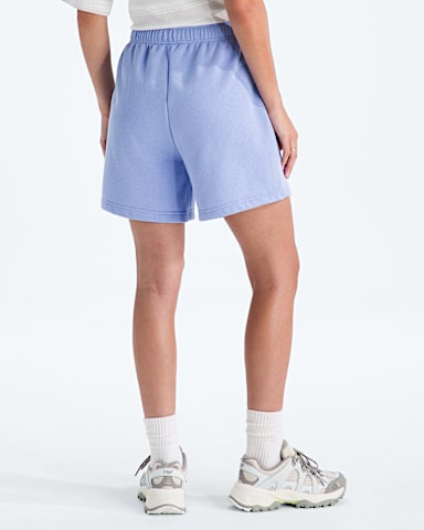 Womens Evolution Simple Dome Regular Shorts TNF Periwinkle Glow BACK