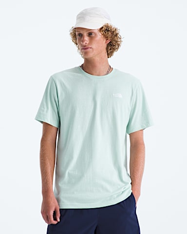 Mens Evolution Simple Dome Regular ShortSleeve Tee TNF Opal Frost HERO