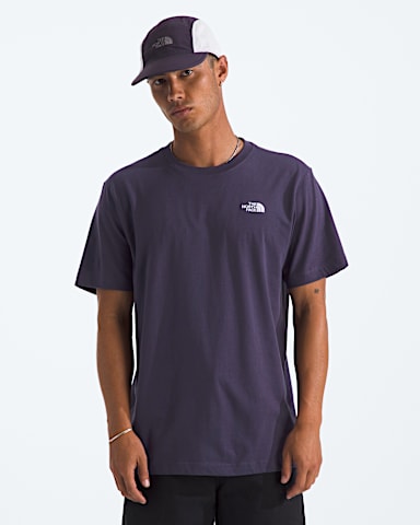 Mens Evolution Simple Dome Regular ShortSleeve Tee TNF Endless Dusk Main