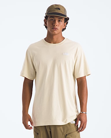 Mens Evolution Simple Dome Regular ShortSleeve Tee TNF Desert Stone Main