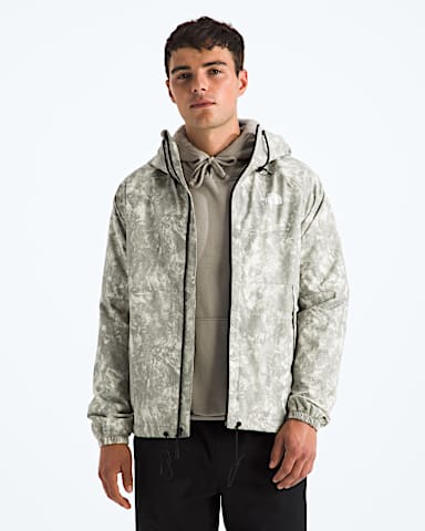 Mens Antora Rain HoodiePrint TNF Stone Slab Chalk Texture Print HERO