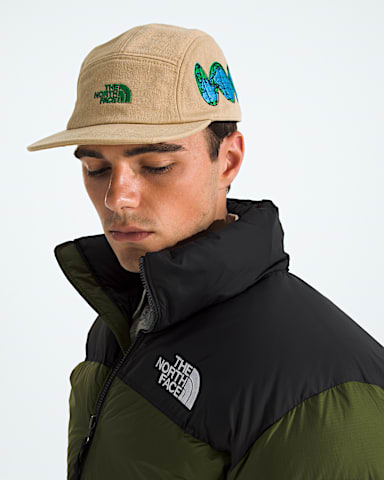 Casquette de camping Norm TNF Motif Kaki Pierre MODELBACK