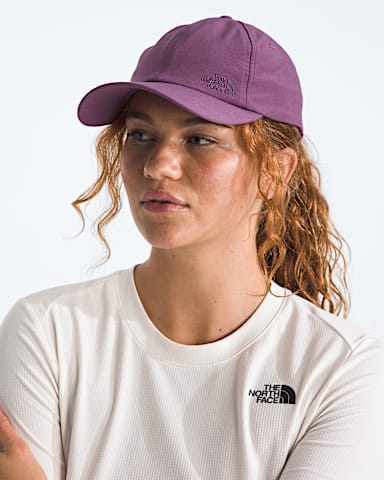 Never Stop Hat TNF Chroma Purple MODELBACK