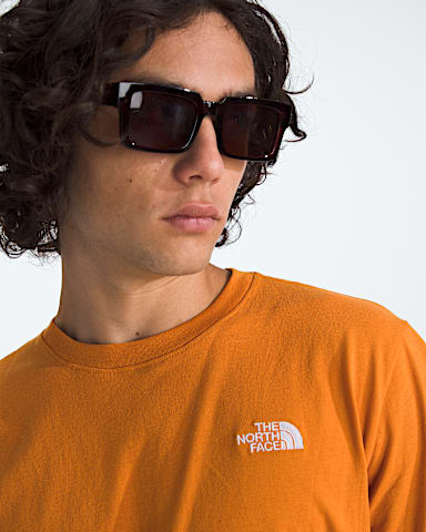 Mens Evolution Simple Dome Regular ShortSleeve Tee TNF Dust Orange HERO2