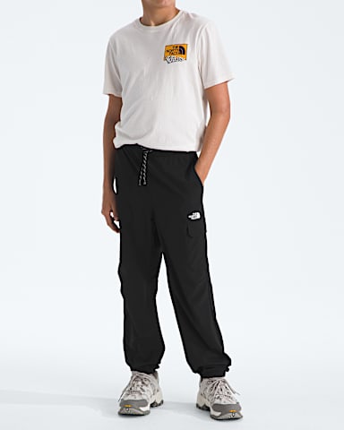 Boys Girls Zawn Cargo Pants TNF TNF Black HERO2