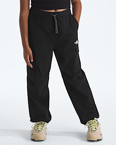 Boys Girls Zawn Cargo Pants TNF TNF Black HERO3
