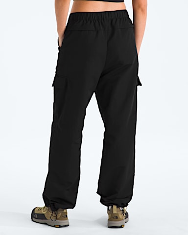 Womens TNF Easy Wind Cargo Pants TNF TNF Black BACK