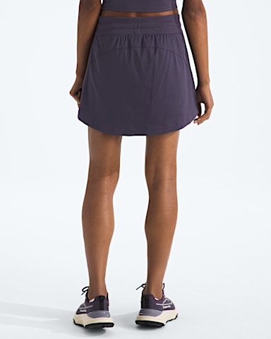 Womens Aphrodite Arise Skort TNF Endless Dusk BACK