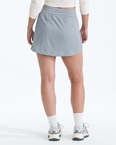 Womens Aphrodite Arise Skort TNF Frost Grey BACK